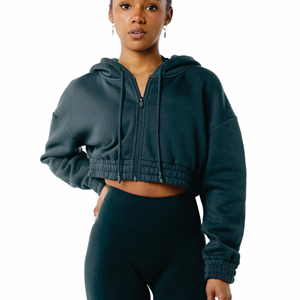 Sudadera Oversize de Forro Polar con Cuello Alto para Mujer, Estilo Casual de Invierno, Ajuste Holgado, Top Urbano, Personalizable por Delante, Suave, Cálida y Cómoda para Uso Diario - Product Image 5