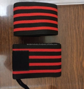 Diseño de logotipo personalizado, muñequeras para levantamiento de pesas, plástico de neopreno de nailon suave, disponible en todos los tamaños para seguridad en el gimnasio y Fitness - Product Image 5