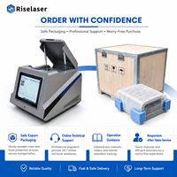 Máquina de Prueba de Oro para Joyería Riselaser, Analizador de Oro XRF, Probador de Pureza de Metales Preciosos para Oro, Plata y Platino