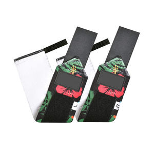 Bandes de maintien pour poignets en coton extra longues pour une meilleure prise de barre et une performance de traction stable lors de la musculation - Product Image 5