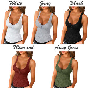 Camiseta sin Mangas Personalizada de Amazing Industries, Transpirable, de Poliéster y Elastano, para Mujer, Estilo Urbano, con Decoración Fruncida, Deportiva - Product Image 6