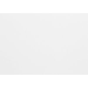 Contemporary Modern 48\"L Home Office <b>Computer</b> <b>Desk</b> with <b>White</b> Laminate Grey Metal Featuring Storage Drawers for Work Laptop - Product Image 1