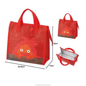 Venta al por mayor pequeña reutilizable aislamiento térmico no tejido bolsa nevera para el almuerzo para llevar y aislado hecho en Vietnam - Product Image 4