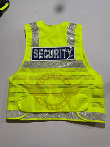 Custom High Visibility Reflective Safety Clothing Breathable Polyester Security <b>Vest</b> Guard Uniform Workwear Safety Tactical <b>vest</b> - Product Image 2
