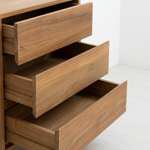 Teak <b>Sideboard</b> Cabinet Manufacturer with Rattan Doors Solid Wood Construction for OEM ODM Wholesale Buyers Bulk Orders B2B - Product Image 6