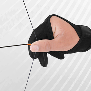 อุปกรณ์ป้องกันมือสำหรับยิงธนูที่มีสไตล์ สำหรับกีฬากลางแจ้ง ดีไซน์แบบสามนิ้ว ผลิตจากวัสดุที่เป็นมิตรต่อสิ่งแวดล้อมและยั่งยืน - Product Image 6