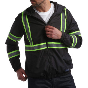 Perfectionists CE Certified <b>High</b> <b>Visibility</b> Breathable Zippered Reflective <b>Softshell</b> Unisex Work <b>Jacket</b> Needle Detection - Product Image 1