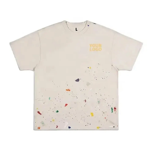 เสื้อยืดโอเวอร์ไซส์ลายกราฟิกพิมพ์ดิจิทัลสไตล์สตรีทแวร์ แขนสั้น ผ้าฝ้าย ทรงหลวม ใส่สบาย แฟชั่นสำหรับผู้ชาย - Product Image 6