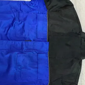 Chaqueta de Trabajo Unisex Personalizable de Alta Visibilidad, Lisa, Manga Larga, Cierre Frontal con Cremallera, Tallas M-3XL - Product Image 3