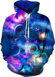 Tissu polaire 100 % polyester de haute qualité, impression numérique par sublimation, écologique, anti-plis, streetwear à capuche personnalisable - Product Image 2
