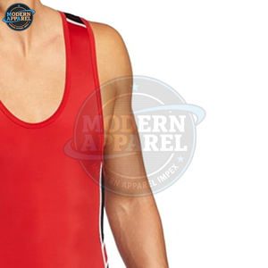 Combinaisons de lutte confortables pour hommes en gros, maillots de lutte sur mesure, design respirant et frais, maillots de lutte - Product Image 2