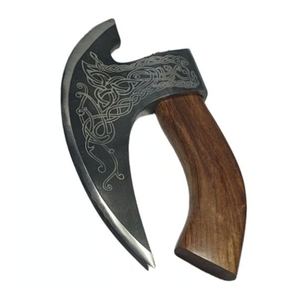 Handmade Builder's Hatchet High Carbon Steel Blade Wood Handle <b>Leather</b> Sheath Camping <b>Tool</b> THEWIZ CRAFTS 3-Year Warranty - Product Image 5