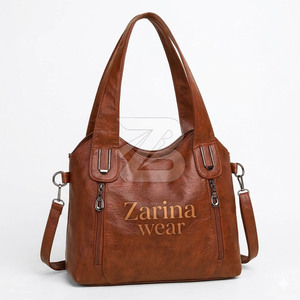 Elegant Women Genuine Leather Crossbody Bag Metal Lock Hanging Charm Water Resistant for Daily Use Special Events All Seasons - Product Image 2