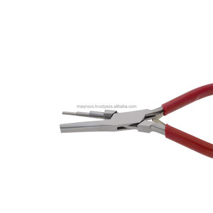 Pince à boucler concave à 3 étapes, 6 pouces, pour bijoux, outil de pliage de fil, en acier inoxydable, multi-tailles - Product Image 5
