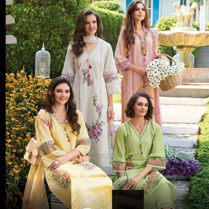 Nouvelle collection Pura Chiknakari Weaving Self Shifhali Vintage Quick Dry All Seasons Kurti Pant Dupatta pour la vente en gros - Product Image 2