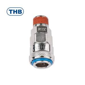 THB C Type Steel High Pressure Pneumatic <b>Quick</b> <b>Connector</b> Push-On One-Touch Air Coupling SM SF SH SP SJ International Standard - Product Image 2