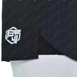 Shorts de course d'été personnalisés avec logo, cordon de serrage, entrejambe de 5 pouces, séchage rapide, vêtements de sport haut de gamme en polyester, shorts de sport 2 en 1 pour hommes - Product Image 4