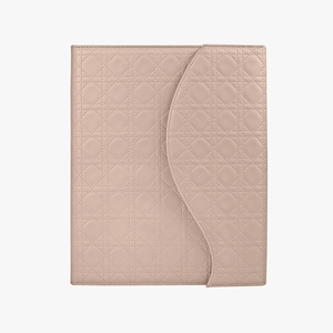 Stylish diamond-patterned streamlined corner clip-leather <b>A4</b> document organizer Bag/Notebook/Tree fold-bag/Music score folder - Product Image 3
