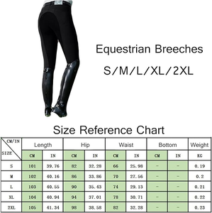 Pantalones de equitación para hombre y mujer, pantalones de equitación casuales, ajustados, elásticos, pantalones de entrenamiento, equipo deportivo ecuestre - Product Image 3