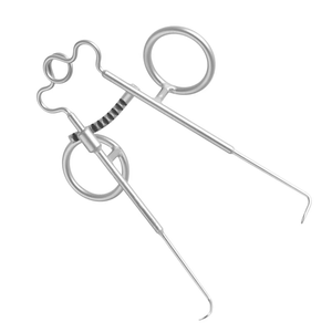 Retracteur cutané Sisson de qualité supérieure - Acier inoxydable à double pointe tranchante, réutilisable, pour chirurgie délicate, plastique et ORL - Product Image 5