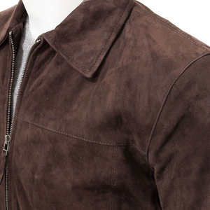 Veste en cuir pour homme, coupe classique, style streetwear, couleurs personnalisées, imperméable, coupe-vent, respirante, hiver, prix bas - Product Image 4