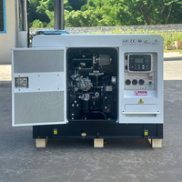 Générateurs diesel super silencieux 50/60Hz 12/15/18/20/25KW 110/230/380V 1/3 phase, générateur électrique diesel, groupe électrogène pour usage domestique