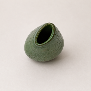 Handmade Shining Glaze Green <b>Bud</b> Shaped Ceramic Flower <b>Vase</b> Modern Minimalist Porcelain Vessel Wedding Tabletop <b>Vase</b> - Product Image 5