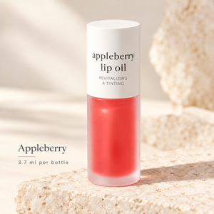 NOONI Apfel-Lippenöl 3,7ml <span class=keywords><strong>Apfelbeere</strong></span> Apfelpfingertulpe Apfelsaft Getönte Lippenpflege Großhandel - Product Image 1