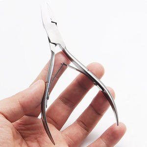 Coupe-ongles professionnel durable en acier inoxydable courbé, pousse-cuticules, coupe-ongles pour manucure et pédicure - Product Image 3