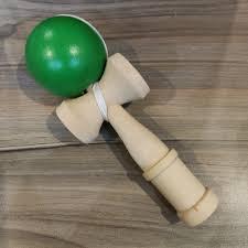 Jouet de bureau Kendama en bois de hêtre massif, jeu de jonglage anti-stress, jouet d'adresse japonais - Macy - Product Image 2