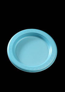 Plato desechable de plástico redondo de 7 pulgadas para picnic y fiestas de cumpleaños. Muestra disponible. Mayorista. OEM/ODM. Alta calidad. - Product Image 2