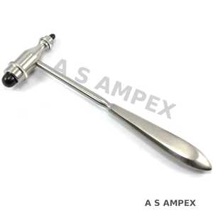 Martillo de Reflejos Manual en Oferta, Martillo de Percusión Troemner de 23 cm, Acero Inoxidable de Alta Calidad, Certificado CE, Instrumentos Neurológicos - Product Image 1