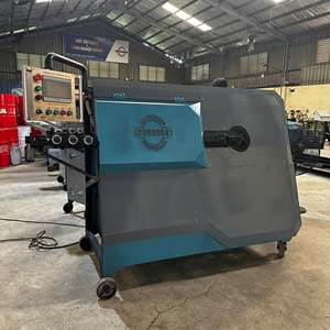 Machine à cintrer les barres en acier inoxydable automatique de haute qualité avec PLC et moteur 3,7 kW pour la construction d'étriers en spirale - Product Image 2