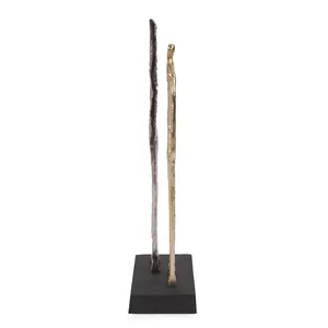 Escultura Metálica Decorativa de Lujo, Decoración Interior Premium para Hogares de Lujo Contemporáneos, Villas y Apartamentos Premium - Product Image 2