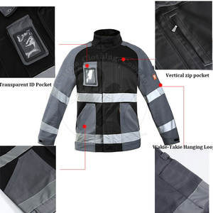 Chaqueta de Seguridad de Alta Visibilidad, Transpirable, Nueva Llegada, Venta Especial, Fabricantes Profesionales - Product Image 5