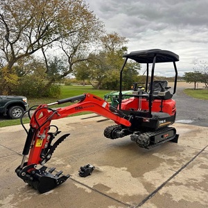 Mini-excavatrice puissante pour la construction résidentielle et l'aménagement paysager, avec une grande capacité de charge et un moteur Eaton. - Product Image 5