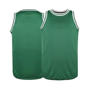 Maillots de basket-ball 100% respirants en tissu mesh, de haute qualité, à prix de gros, couleur unie, logo personnalisé imprimé, séchage rapide - Product Image 3