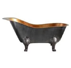 Slipper Oil Rubbed Bronze Modern Bathroom Whirlpool Tub Luxury Single Hot Tub Villa Free Standing Double Slipper Rubbed Bronze - Product Image 2