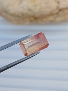 Gemas Naturales Haram, Art Bio Colors, Piedra Solar Facetada de Corte Octogonal, 9.40x5.40 mm, 1.40 Ct, Gema Suelta para Joyería - Product Image 6