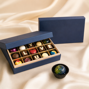 Mango Wine Infused <b>Chocolate</b> Truffles In Custom Gift Box With Custom Logo For Corporate Gifts Wholesale - Product Image 5