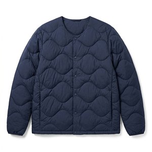 OEM Custom Logo Front Stand Collar Mens Puffer Jacket <b>Warm</b> <b>Waterproof</b> Quilted Winter Streetwear - Product Image 1