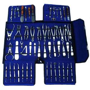 Kit Básico de Instrumentos Dentales de Acero Inoxidable Alemán, Fórceps de Extracción Manual, Instrumentos Quirúrgicos de Ortodoncia, Certificado CE - Product Image 1