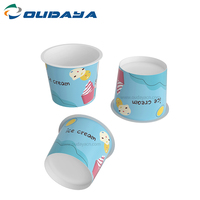 210ml 200g Tina de plástico Helado Yogurt PP Inyección Gelato Cup Container