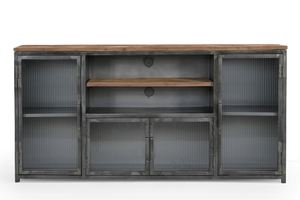 Aparador de Estilo Rústico / Elegante / Vidrio Estriado / Almacenamiento / Estilo Antiguo / Muebles Modernos - Product Image 3