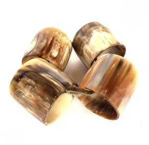 Latest Design Natural Horn Napkin Ring <b>Mirror</b> Polish Personalized For Dinnerware tableware Home decor napkin Ring At Best Price - Product Image 2