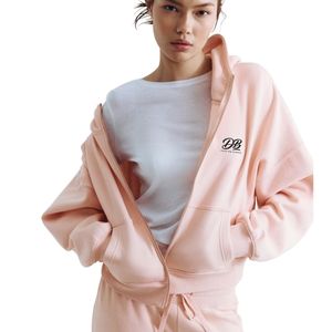 Sudadera Casual para Mujer, Cuello Redondo, Manga Larga, Suave y Cómoda, de Felpa, para Uso Diario, Ropa de Moda Urbana, OEM ODM - Product Image 1