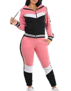 Conjuntos Deportivos Personalizados de Primera Calidad para Mujer, en Poliéster/Nailon, con Cierre, Transpirables y a la Moda - Product Image 1