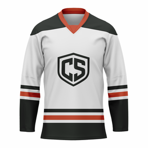 Maillot de hockey sur glace professionnel personnalisé en polyester par sublimation et broderie, avec twill, pour équipes canadiennes, modèle 2026 (OEM) - Product Image 1