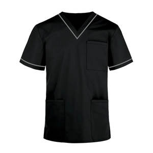 Camisetas de Uniforme Médico Personalizables para Verano, con Tela de Lona Transpirable de Secado Rápido, Unisex, Tallas y Logotipo Personalizados - Product Image 1
