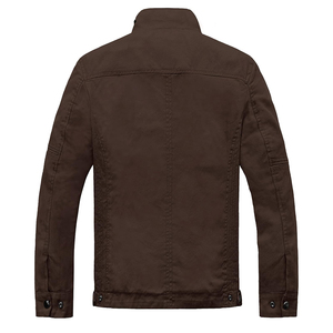 Chaqueta Cargo Urbana para Hombre con Logotipo Personalizado – Prenda Exterior Multibolsillos para Moda Urbana y Uso Diario - Product Image 2
